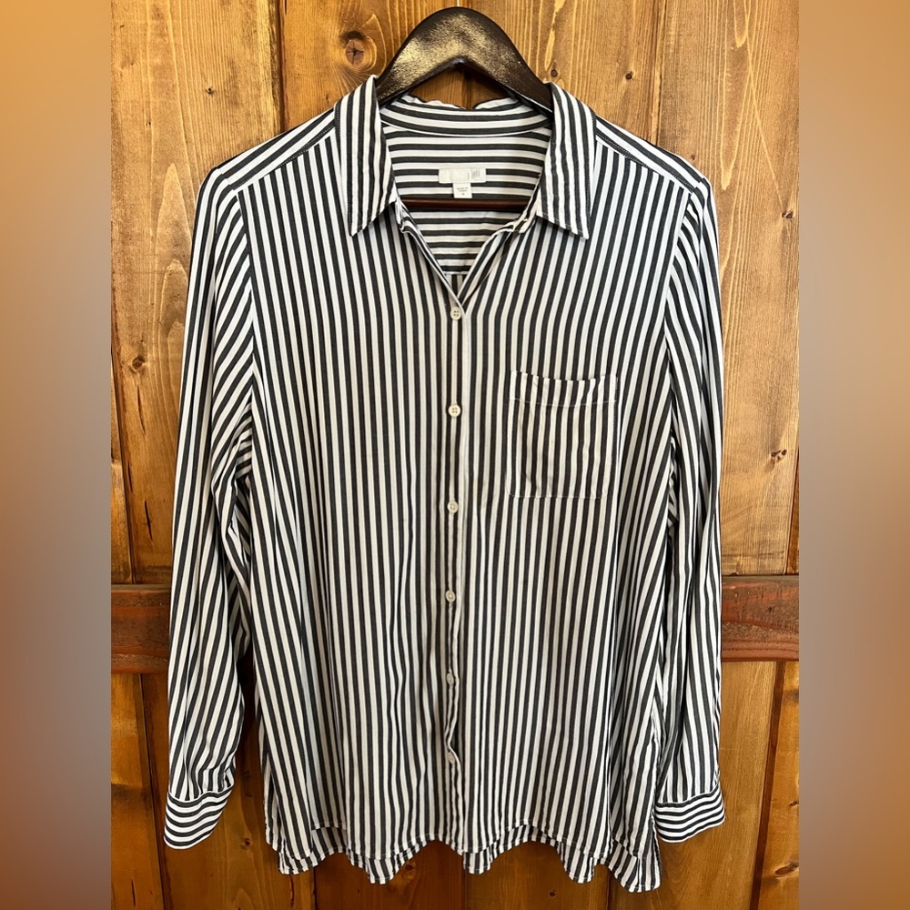 Womens J Jill striped top